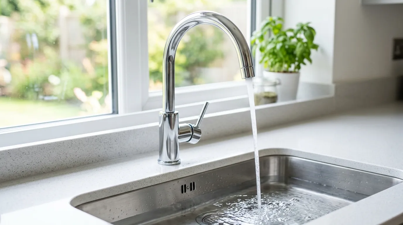 Local Plumbing Master Pros same day plumber fixing a faucet in South Lyon, MI